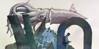 Nel fantastico mondo degli abissi di Cuoghi