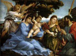 Sacra Conversazione di Lorenzo Lotto