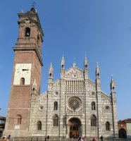 Monza, il Duomo, facciata