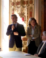 Attilio Fontana e Bambi Lazzati