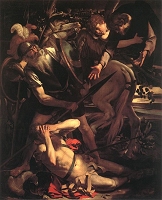 Caravaggio, Conversione di Saulo, collezione Odescalchi