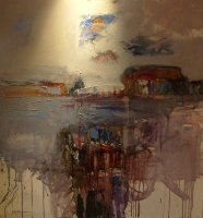 Un'opera dell'artista