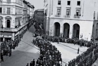 Funerali delle vittime dell'incursione del 30 aprile 1944