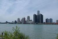 Veduta di Detroit