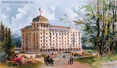 Il Palace in una cartolina d'epoca