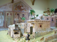Il Presepe e gli affreschi restaurati di recente