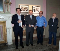 Caramella, il Sindaco di orta, Arensi e Berengo Gardin