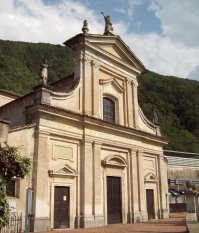 Veduta esterna della chiesa