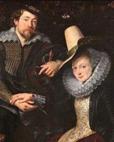 Autoritratto con la moglie Isabella Brant