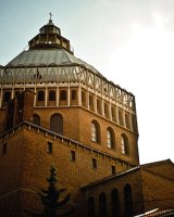 La cupola della chiesa della Brunella
