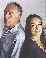 Enrico Baj e Roberta Cerini