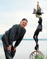 Rod con un suo lavoro