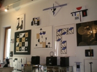 Una parete dello studio di Barasso