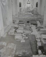 Besnate, chiesa S.Martino di Tour, veduta dello scavo