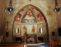 L'abside della Chiesa di San Cristoforo