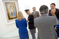 La femme nue di Picasso presentata a Malpensa