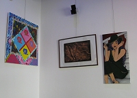 Alcune opere in mostra