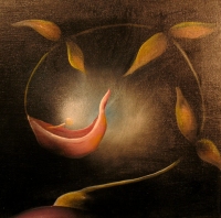 Un'opera dell'artista