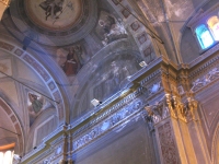 L'interno della chiesa