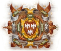 Lo stemma della famiglia Mozzoni