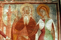 Partic. degli affreschi trecenteschi