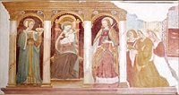 Parte degli affreschi