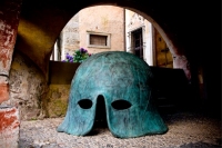 Mimmo Paladino, Elmo, 2005. Bronzo.ph Enrico Mocci