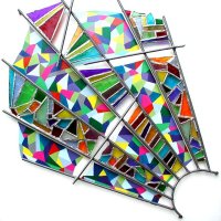 Un'opera dell'artista