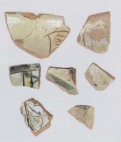 Alcuni frammenti ceramici