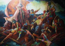 Marull, La zattera di Lampedusa