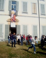 L'ingresso della Villa