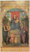 Giovanni Agostino da Lodi, Sacra conversazione, Gerenzano, Parro