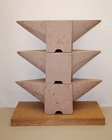 Un'opera dell'artista