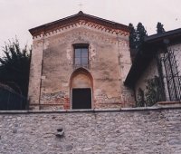 La chiesa di Gazzada, prospetto esterno