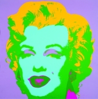 Marylin, serigrafia su carta, 1967