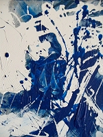 Un'opera dell'artista