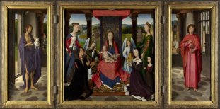 Hans Memling, Trittico Donne