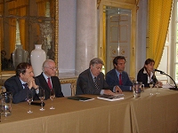 Un momento dell'inaugurazione