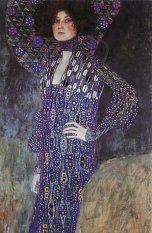 Gustav Klimt, Portrait of Emilie FlÃ¶ge