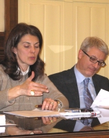 L'assessore Peroni e l'avvocato Gallo