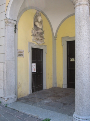 L'ingresso del museo