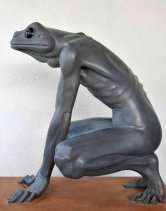 Uno dei lavori presenti in mostra