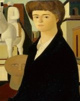 Ritratto della moglie del pittore - 1949