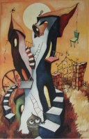 Un quadro di Daniela Nasoni