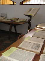 Alcuni codici in mostra