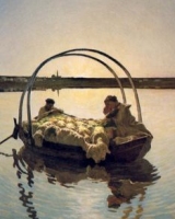 Un'opera di Giovanni Segantini