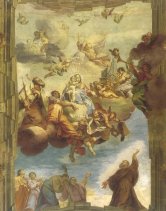 P.A.Magatti, La Madonna del Carmine consegna lo scapolare a San