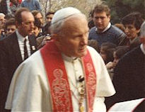 Karol Wojtyla al Sacro Monte di Varese