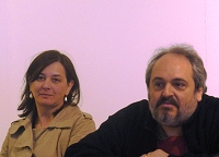 Cristina Moregola e Luca Doninelli