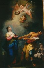Mauro Picenardi, Santa Lucia condotta al martirio